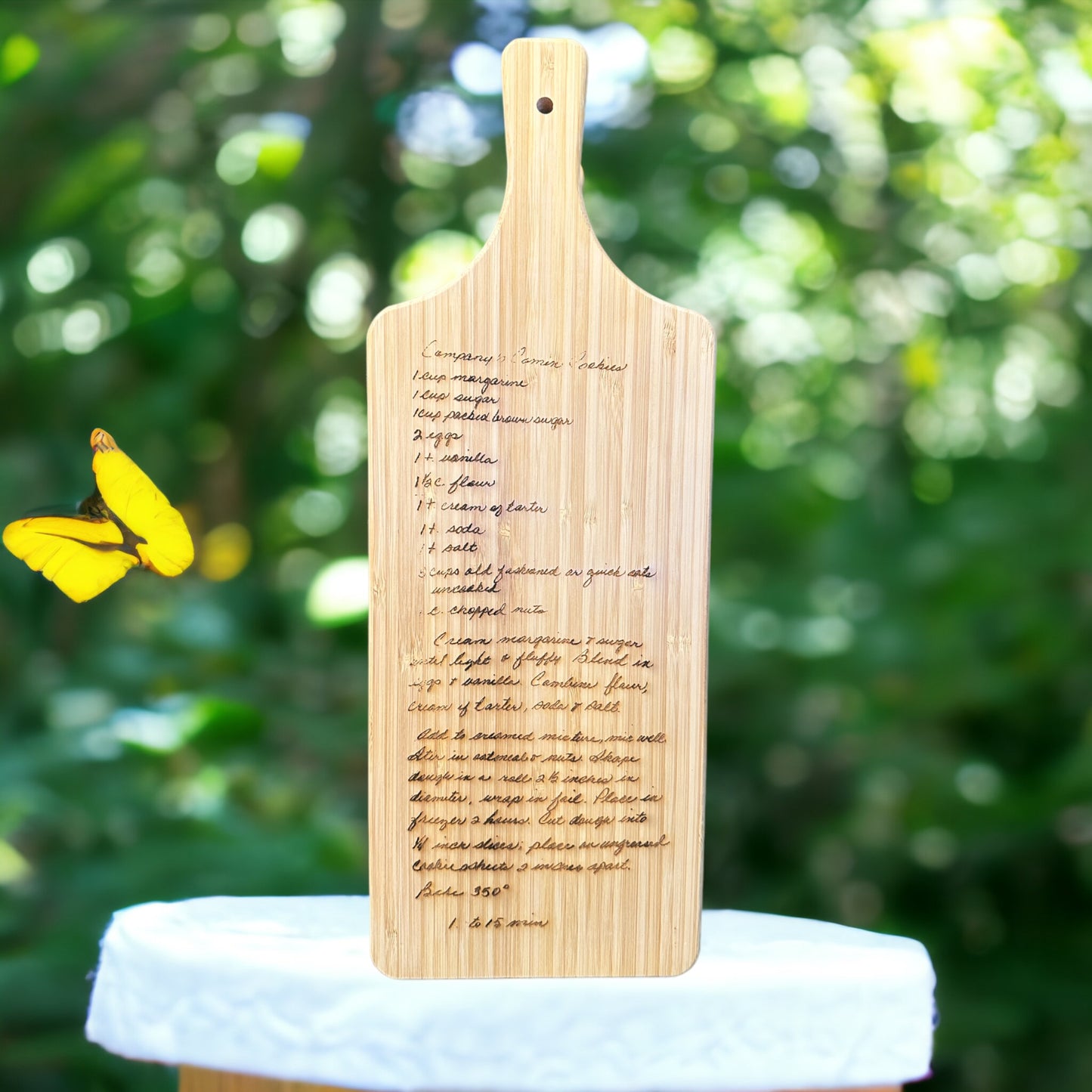 Handwritten Memories Cutting board