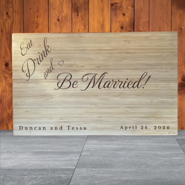 Wedding Cutting Board